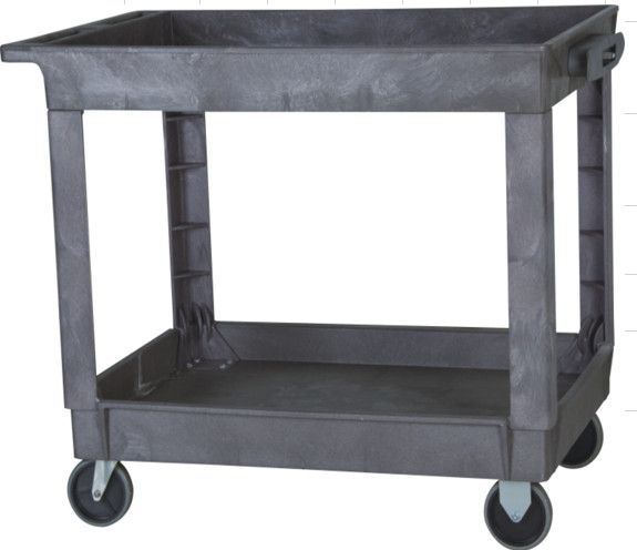 Large tray top service cart (2 layers )