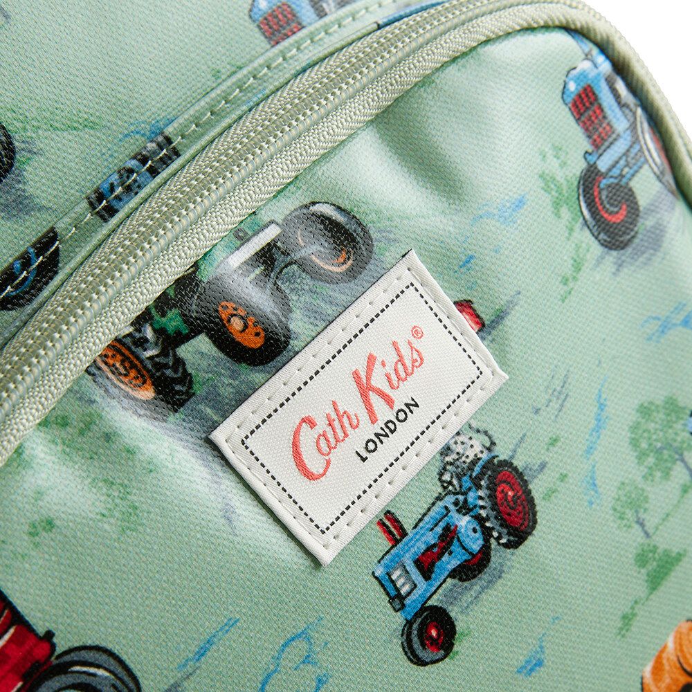 Ba lô cho bé/Kids Backpack - Vintage Tractors - Ecru - AA4612