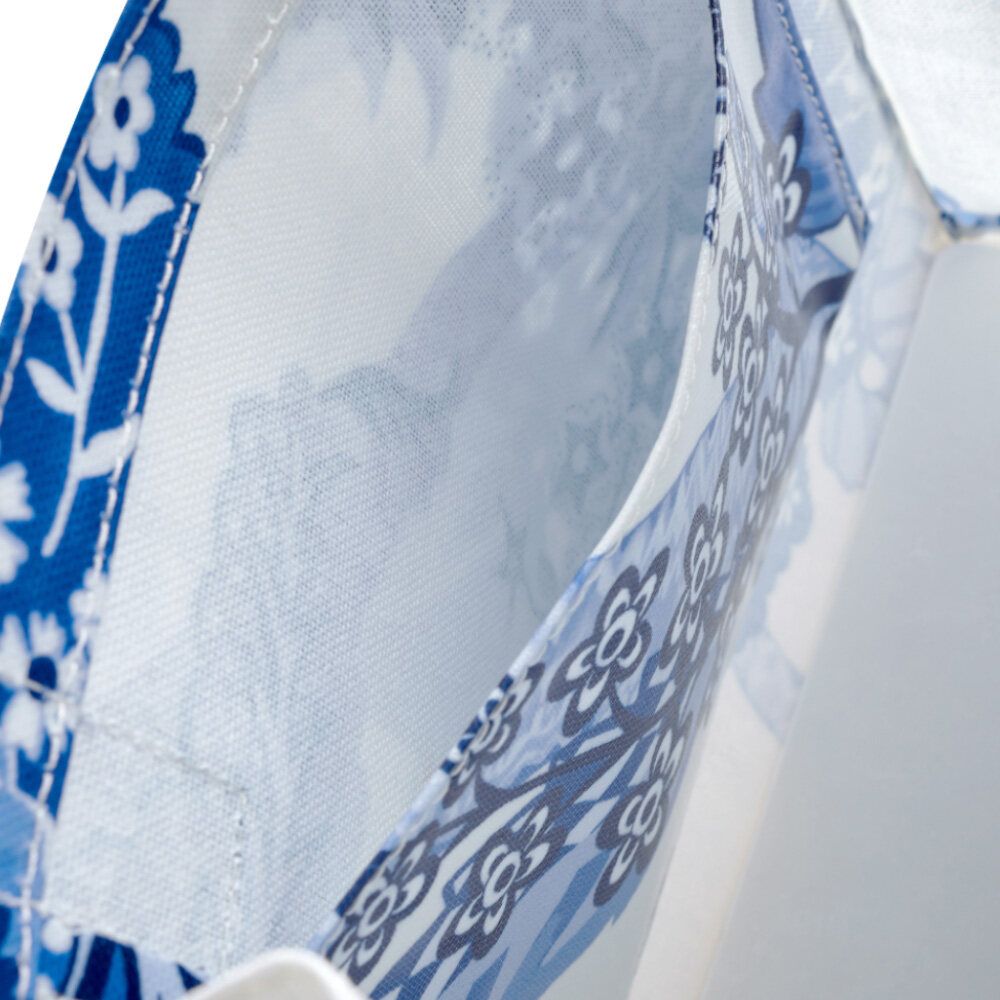 Túi đeo tay/Bookbag - Doodles & Daydreams Floral - Blue/White - AA4018