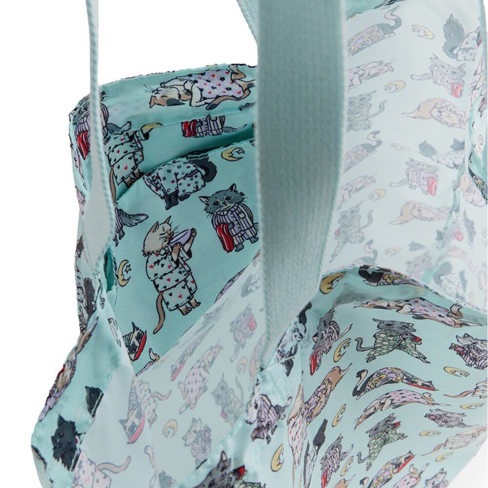 Túi đeo vai/Shopper Bags - Cats Pyjamas - Blue - B05992