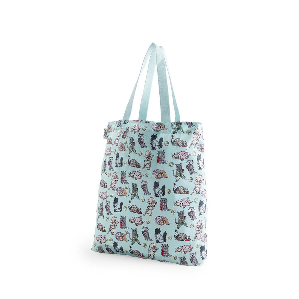 Túi đeo vai/Shopper Bags - Cats Pyjamas - Blue - B05992