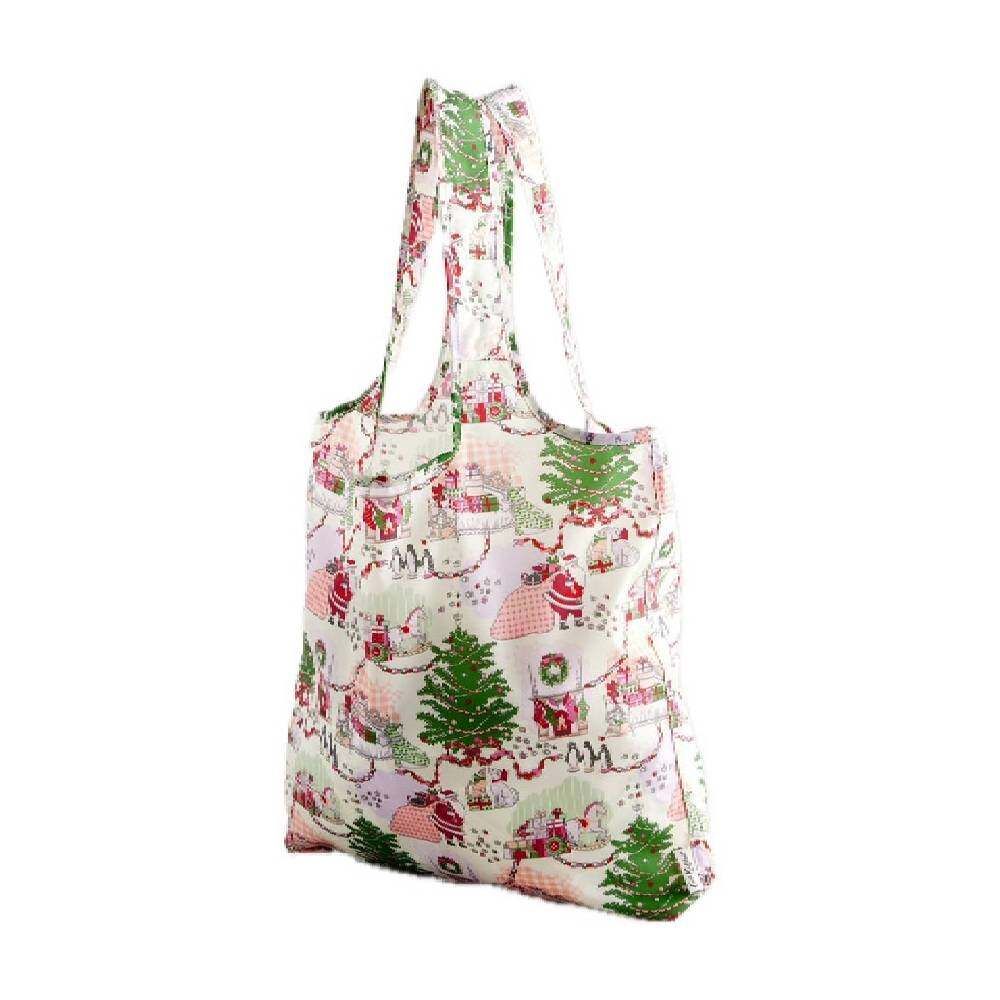 Túi đeo vai/Shopper Bags - Christmas House - Cream - B47252