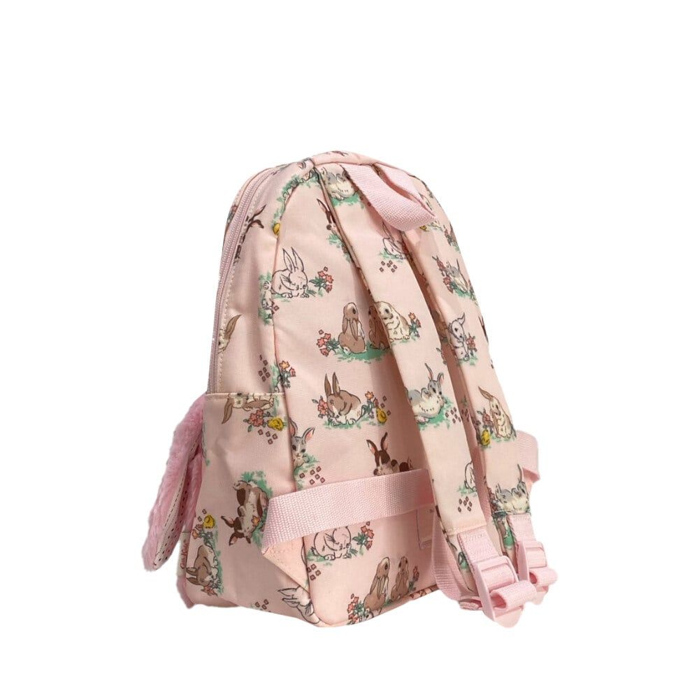 Ba lô cho bé/Kids Backpack - Bunny Friends - Pink - AA4617