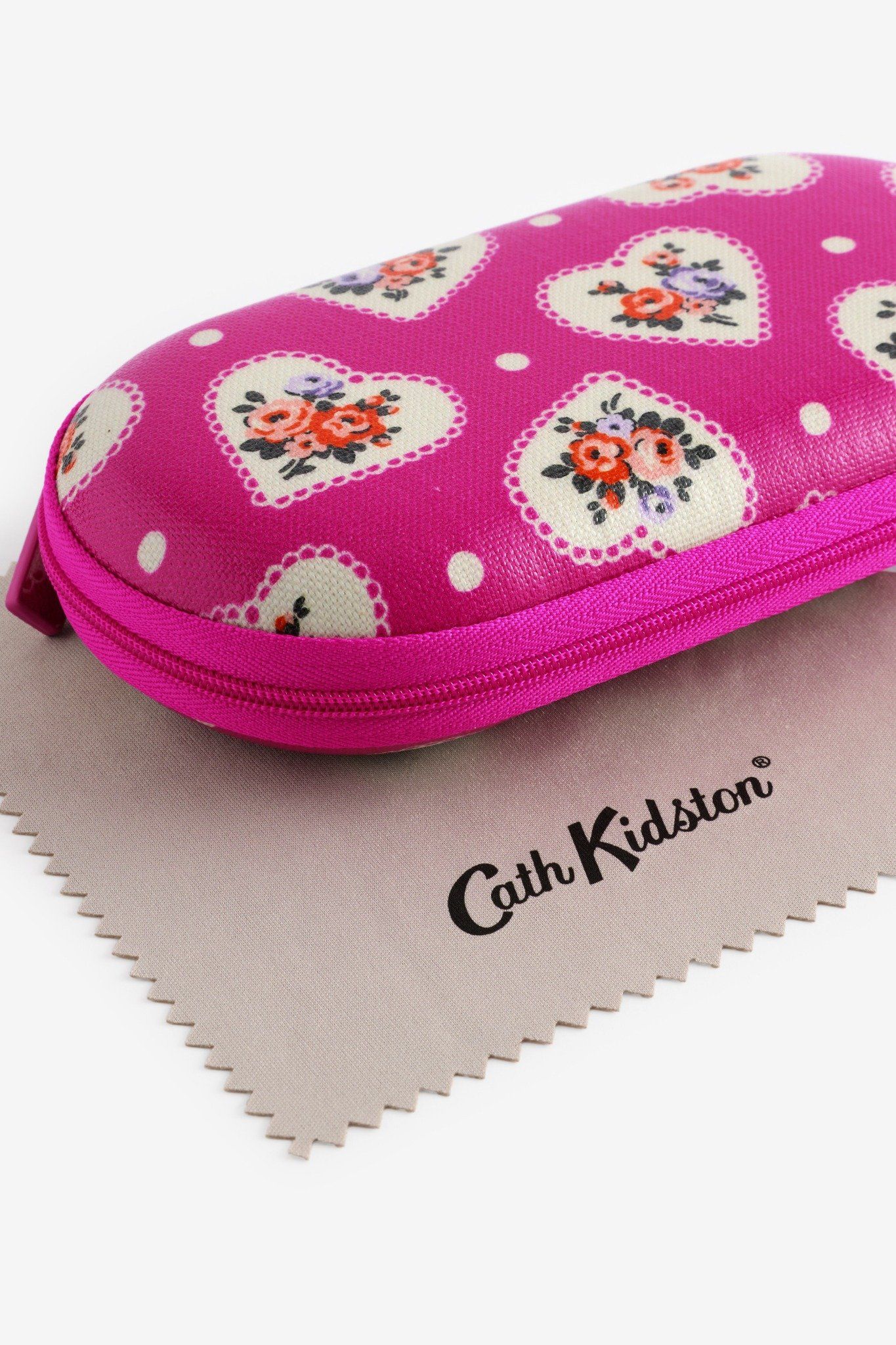 Hộp đựng mắt kính/Accessories - Lace Hearts - Pink - B16571