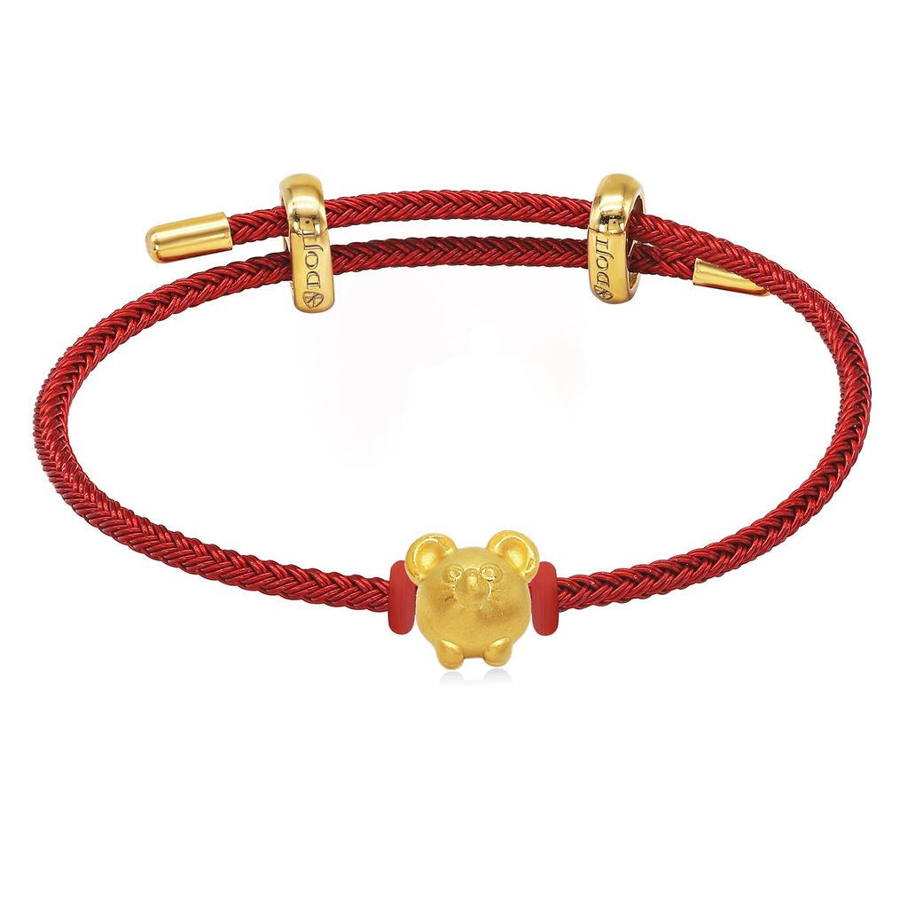 Vòng charm kim tý vàng 24K DOJI BCB5001950A1XX1