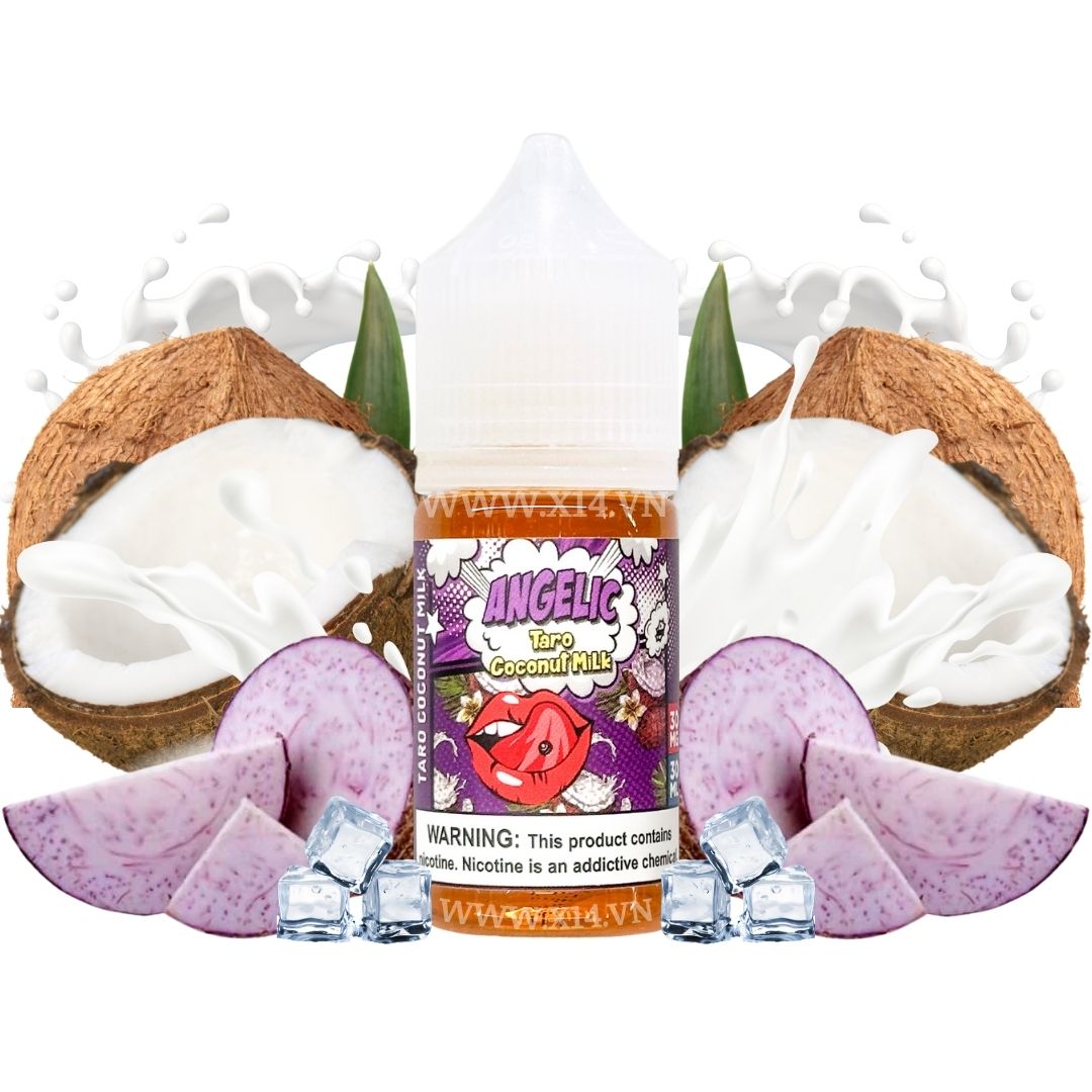 Angelic Sữa Dừa Khoai Môn (Taro Coconut Milk) 30ml Saltnic