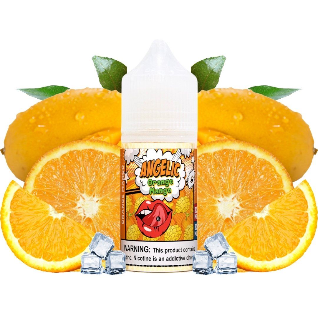 Angelic Cam Xoài (Orange Mango) 30ml Saltnic