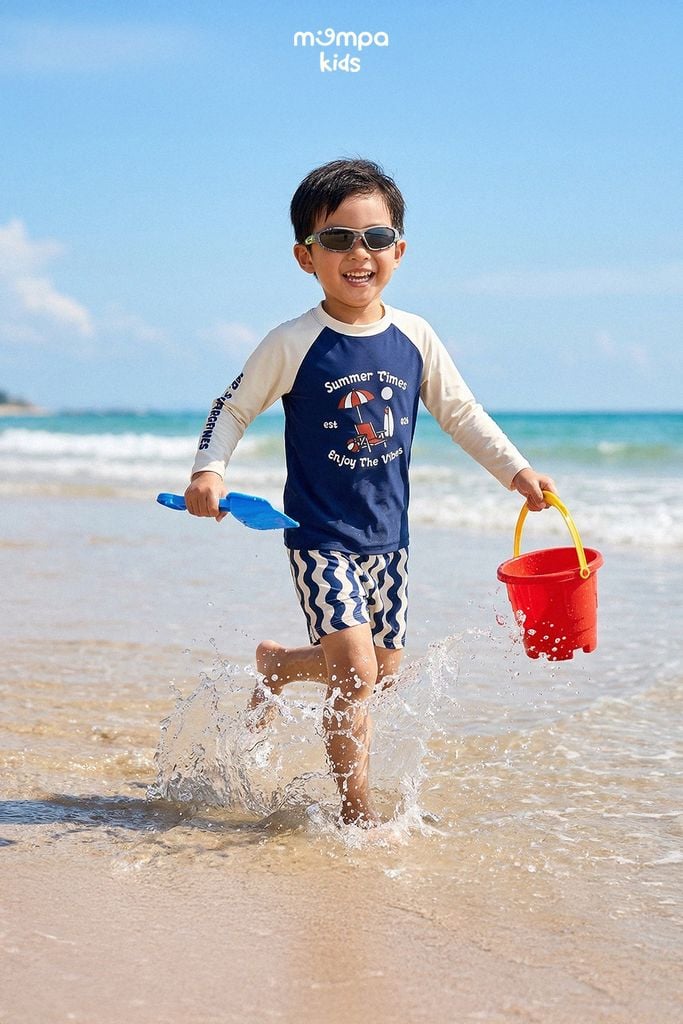 Bộ quần áo bơi dài tay – ảnh 1