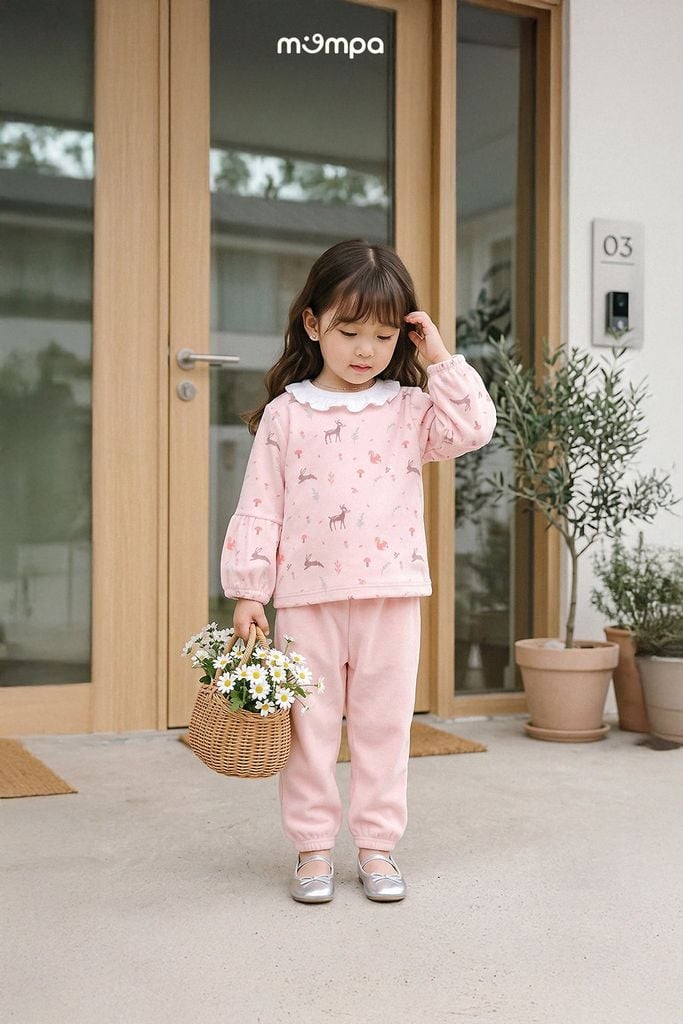 Bộ nỉ dài tay – ảnh 1