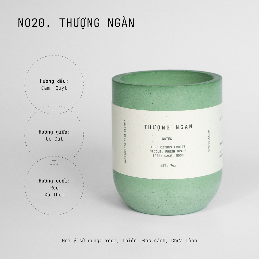 Nến thơm Thượng Ngàn