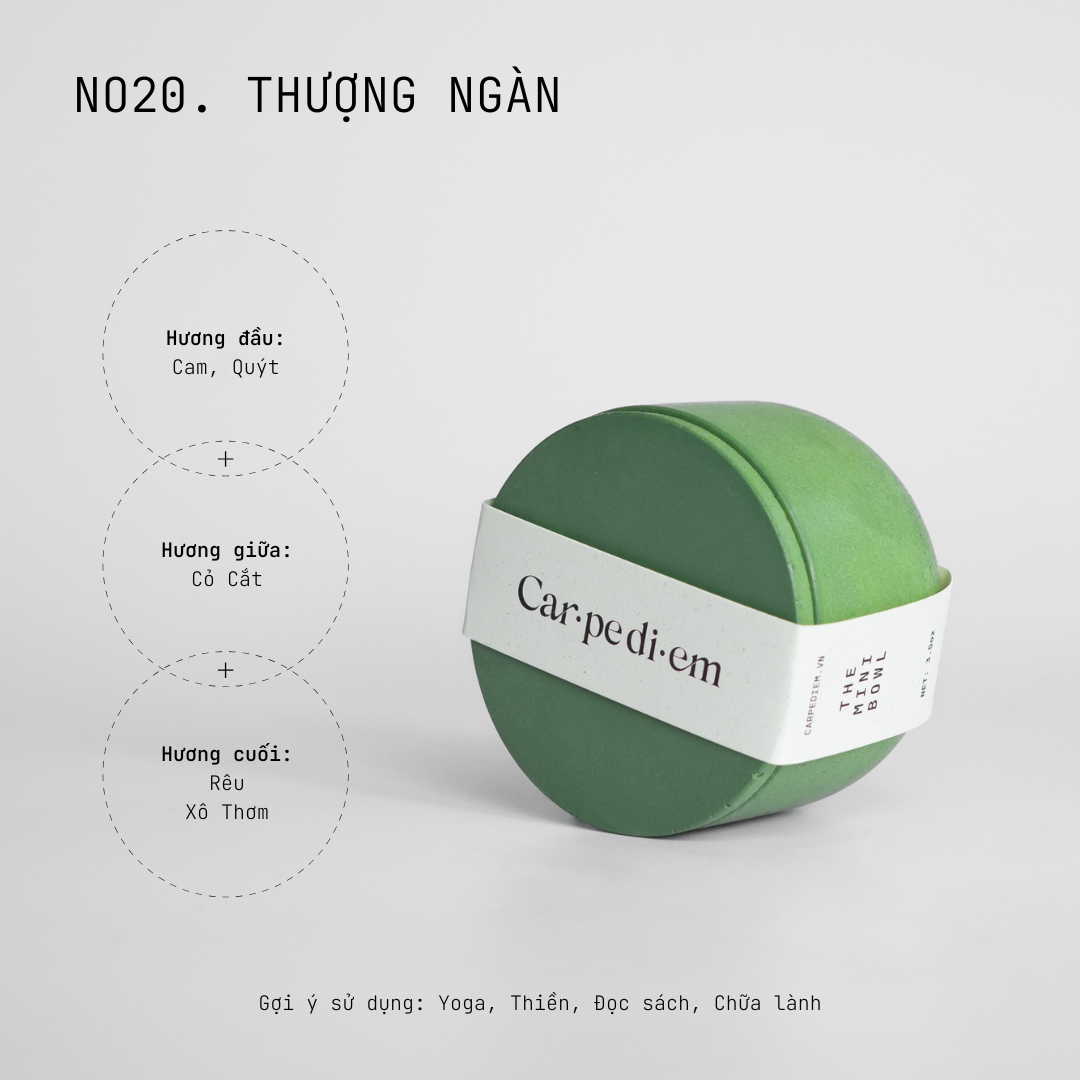 Nến thơm Mini Bowl – Thượng Ngàn