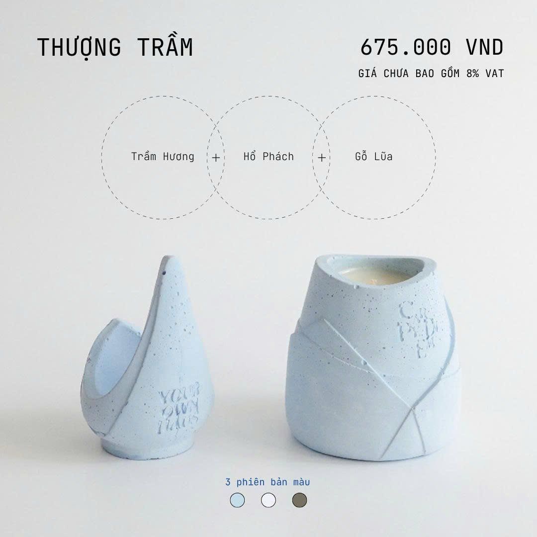 THƯỢNG TRẦM GIFT SET – Bộ quà tặng nến thơm từ trầm hương Việt Nam