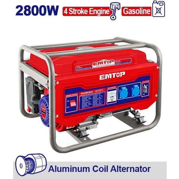 Máy phát điện dùng xăng 2.8Kw EMTOP EGGRR2822