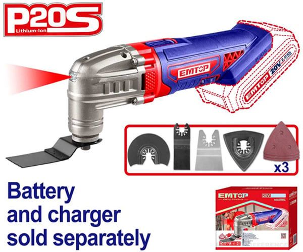 Máy cắt đa năng dùng pin 20V EMTOP ELMF2022