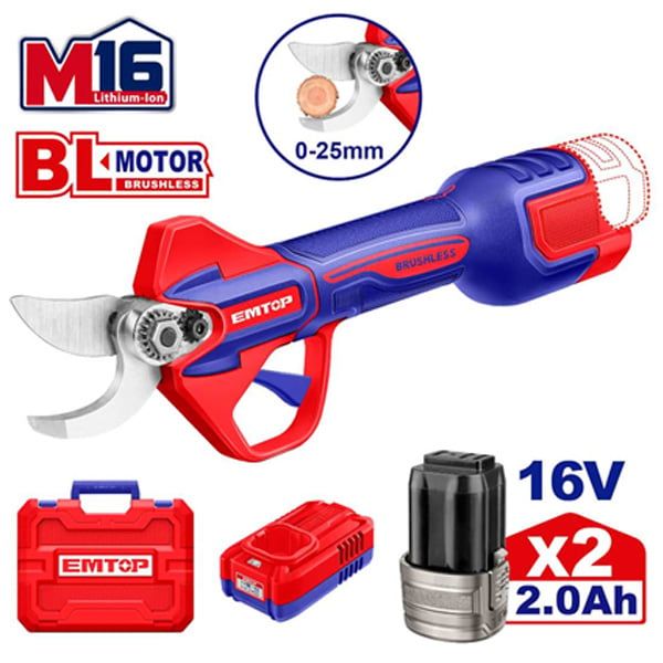 Máy cắt cành dùng pin 16V EMTOP ELSL162582