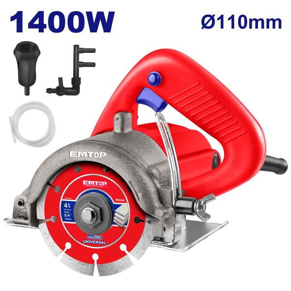 Máy cắt gạch đá 110mm EMTOP EMCT14001