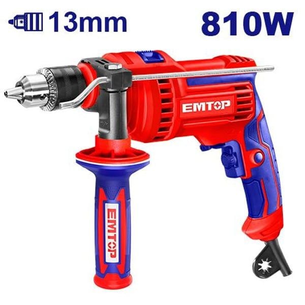 Máy khoan điện 13mm-810W EMTOP EMDL0811E