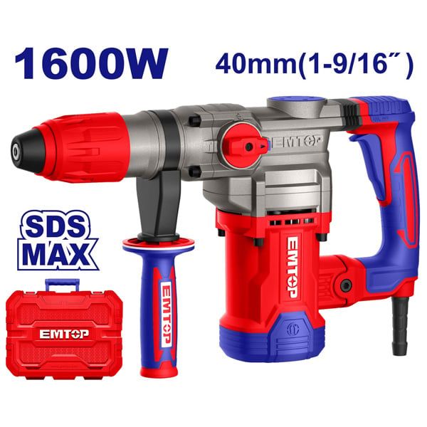 Máy khoan bê tông SDS Max EMTOP ERHRM1608