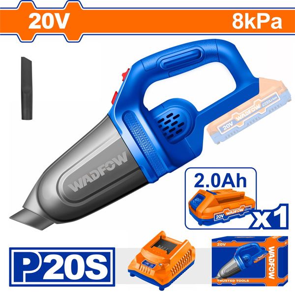 Máy hút bụi dùng pin 20V-0.45L WADFOW WLV20201