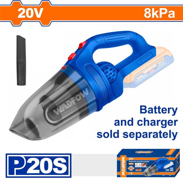 Máy hút bụi dùng pin 20V-0.45L WADFOW WLV2020