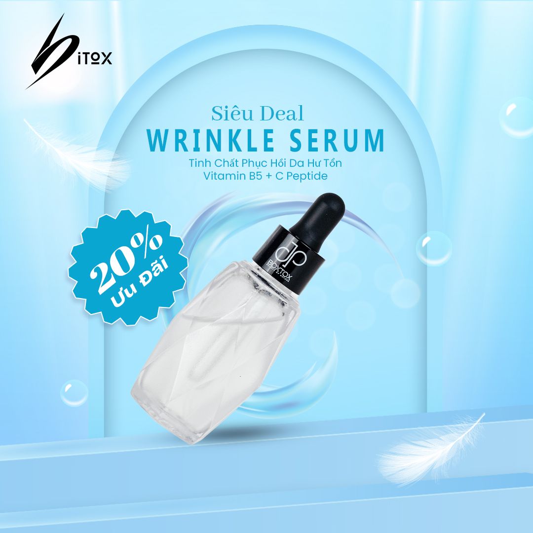 Serum vitamin B5 phục hồi da nhiễm corticoid
