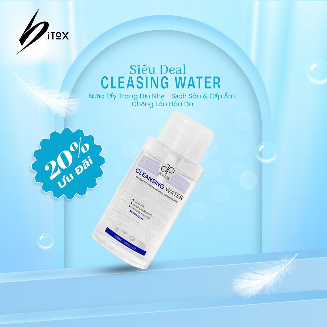 Nước Tẩy Trang Sạch Sâu Bitox Pharma
