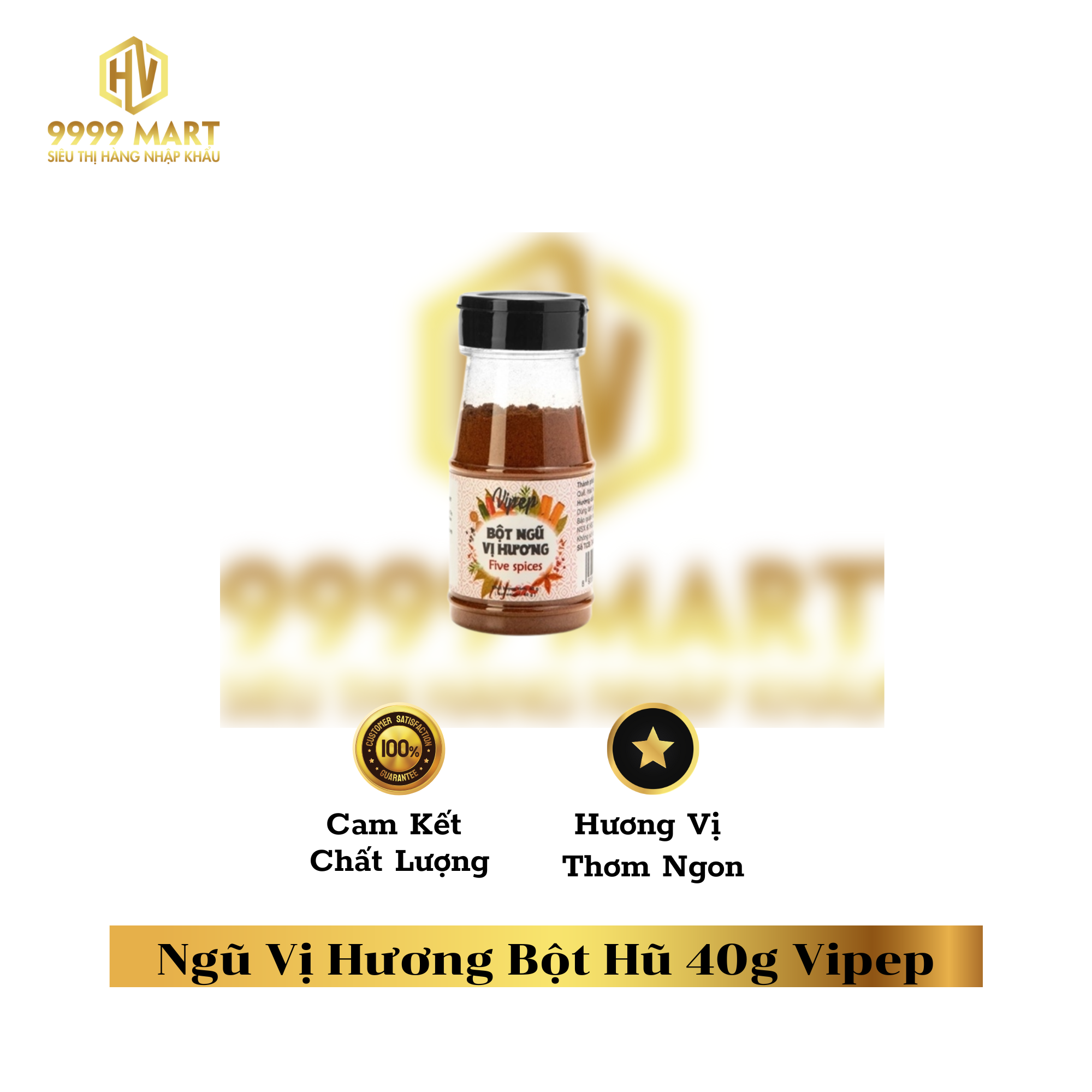 Ngũ Vị Hương Bột Hũ 40g Vipep