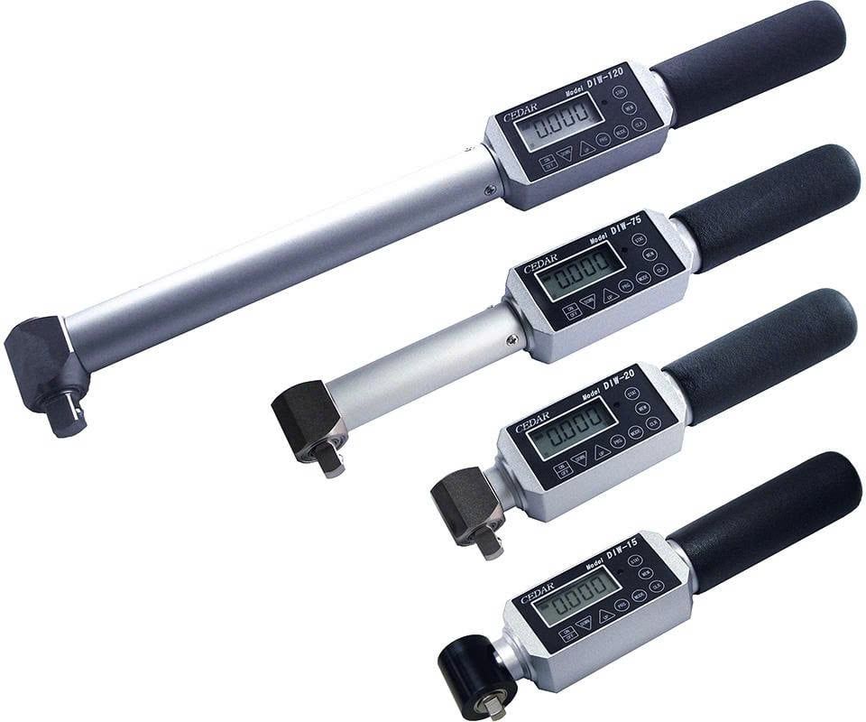 Cờ lê lực kỹ thuật số Dòng DIW (120/75/20/15) Cedar