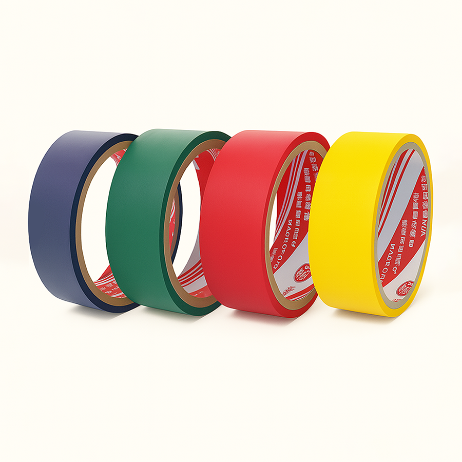 Băng keo simili 36mm, bề mặt giả da bền đẹp, keo dính chắc, dễ viết lên – thích hợp dán gáy sổ, dán bìa hồ sơ và sử dụng trong văn phòng
