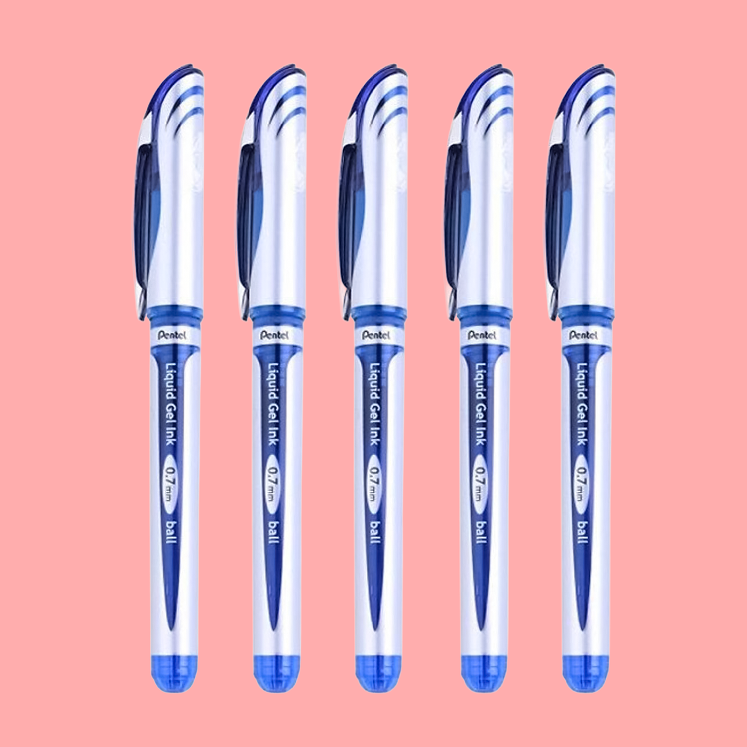 Bút nước Pentel BL57 ngòi 0.7mm, mực ra đều, nét viết trơn mượt, tay cầm êm ái, phù hợp sử dụng trong học tập và văn phòng