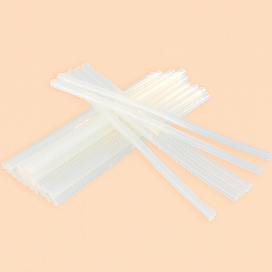 Keo nến (silicon) lớn G-04, chất liệu keo trong, chảy đều khi đun nóng, bám dính tốt – phù hợp dùng với súng bắn keo trong thủ công, trang trí và sửa chữa