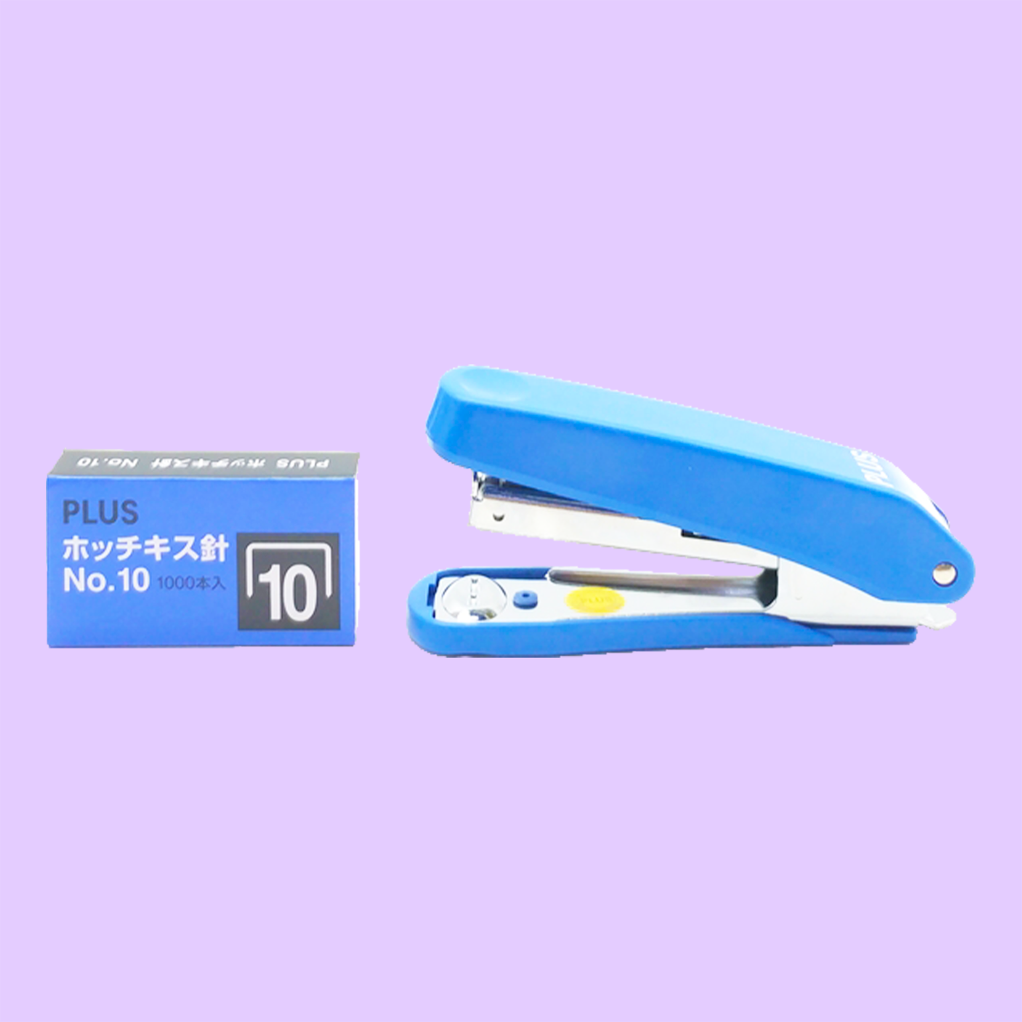Bấm kim số 10 Plus ST-010E, thiết kế nhỏ gọn, bấm nhẹ tay, thân nhựa cao cấp – phù hợp sử dụng trong văn phòng, lớp học và gia đình