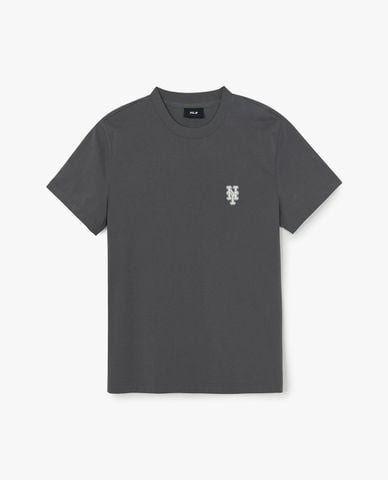 MLB - Áo thun unisex cổ tròn tay ngắn Basic Logo