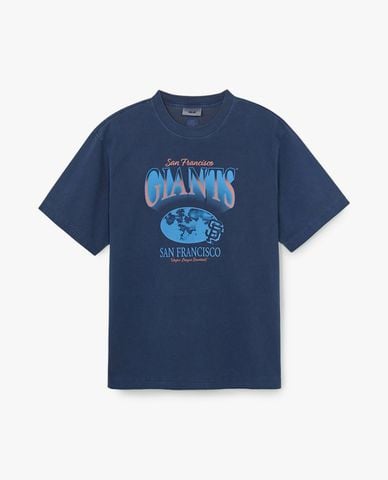 MLB - Áo thun unisex Varsity Washing Vintage Over Fit