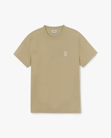 MLB - Áo thun unisex cổ tròn tay ngắn Basic Logo