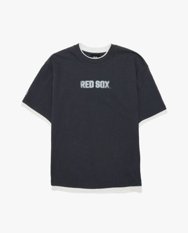 MLB - Áo thun unisex cổ tròn tay ngắn Varsity