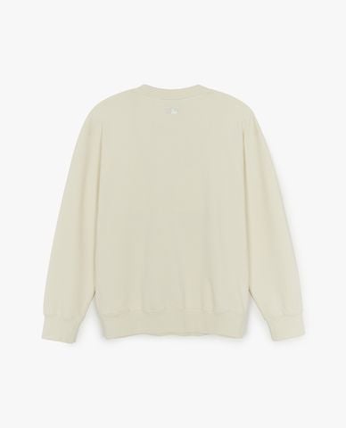 MLB - Áo sweatshirt unisex cổ tròn Basic Vintage Small Lettering