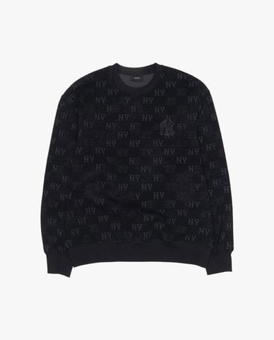 MLB - Áo sweatshirt unisex cổ tròn tay dài New York Yankees