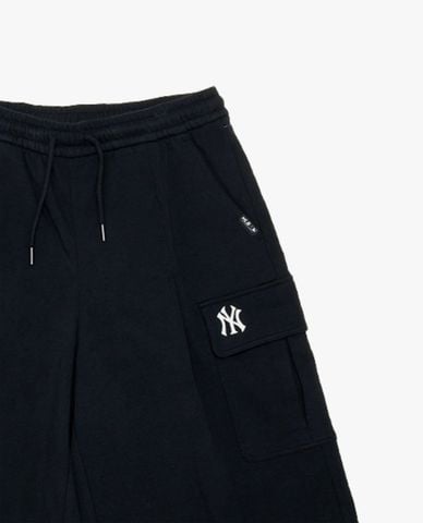 MLB - Quần short unisex ống rộng phối túi hộp