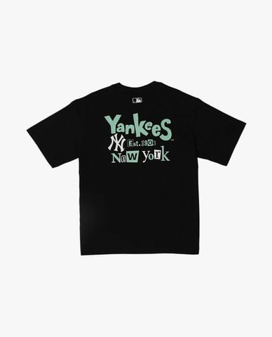 MLB - Áo thun unisex tay ngắn Basic Street Color Letter Logo