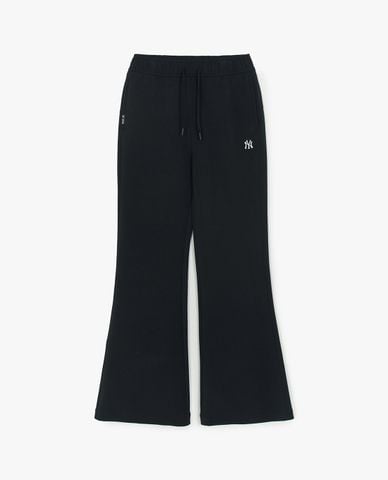 MLB - Quần nữ ống loe lưng thun Basic Small Logo