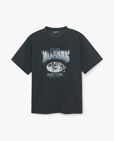 MLB - Áo thun unisex Varsity Washing Vintage Over Fit