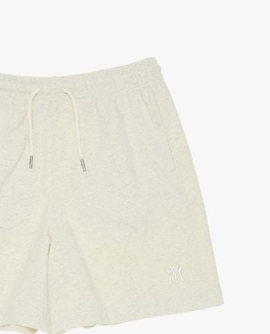 MLB - Quần short unisex ống rộng phối dây rút