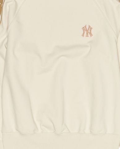 MLB - Áo sweatshirt unisex cổ tròn tay dài New York