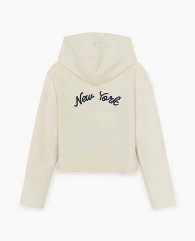 MLB - Áo khoác phối mũ nữ Varsity Golf Slim Fit