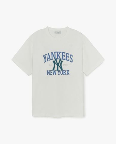MLB - Áo thun unisex cổ tròn tay ngắn Varsity Series
