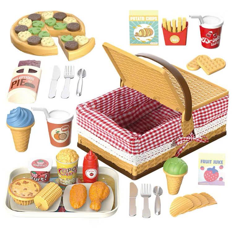 Đồ chơi nhập vai : Bộ Đồ Chơi Giả Lập Tiệc Dã Ngoại Delicious Party Set, 3ages+, No. LY8620