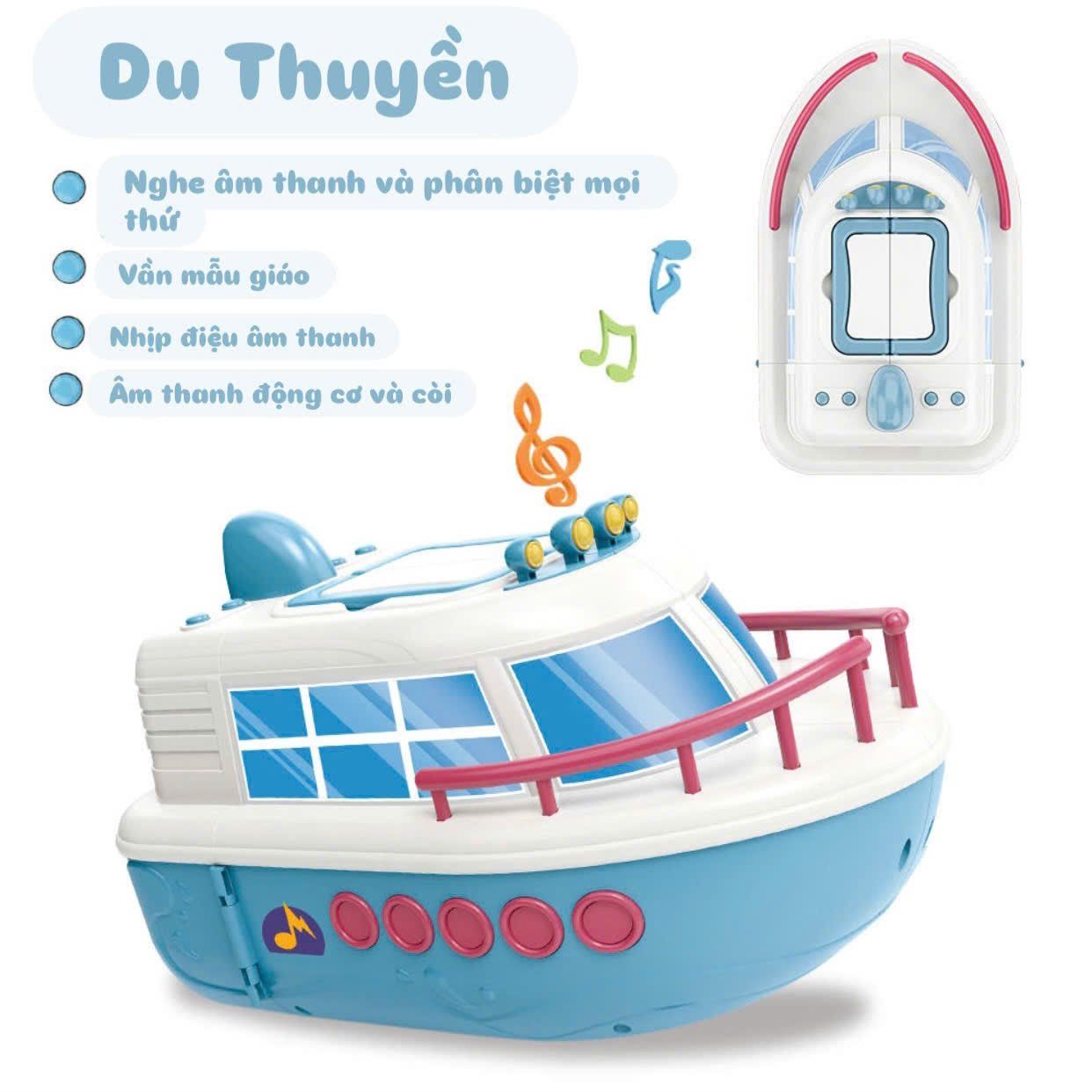 Đồ chơi nhập vai : Đồ Chơi Du Thuyền Biến Hình Sân Khấu Nhạc Disco – Yacht Disco Stage, 3ages+, No. G0022