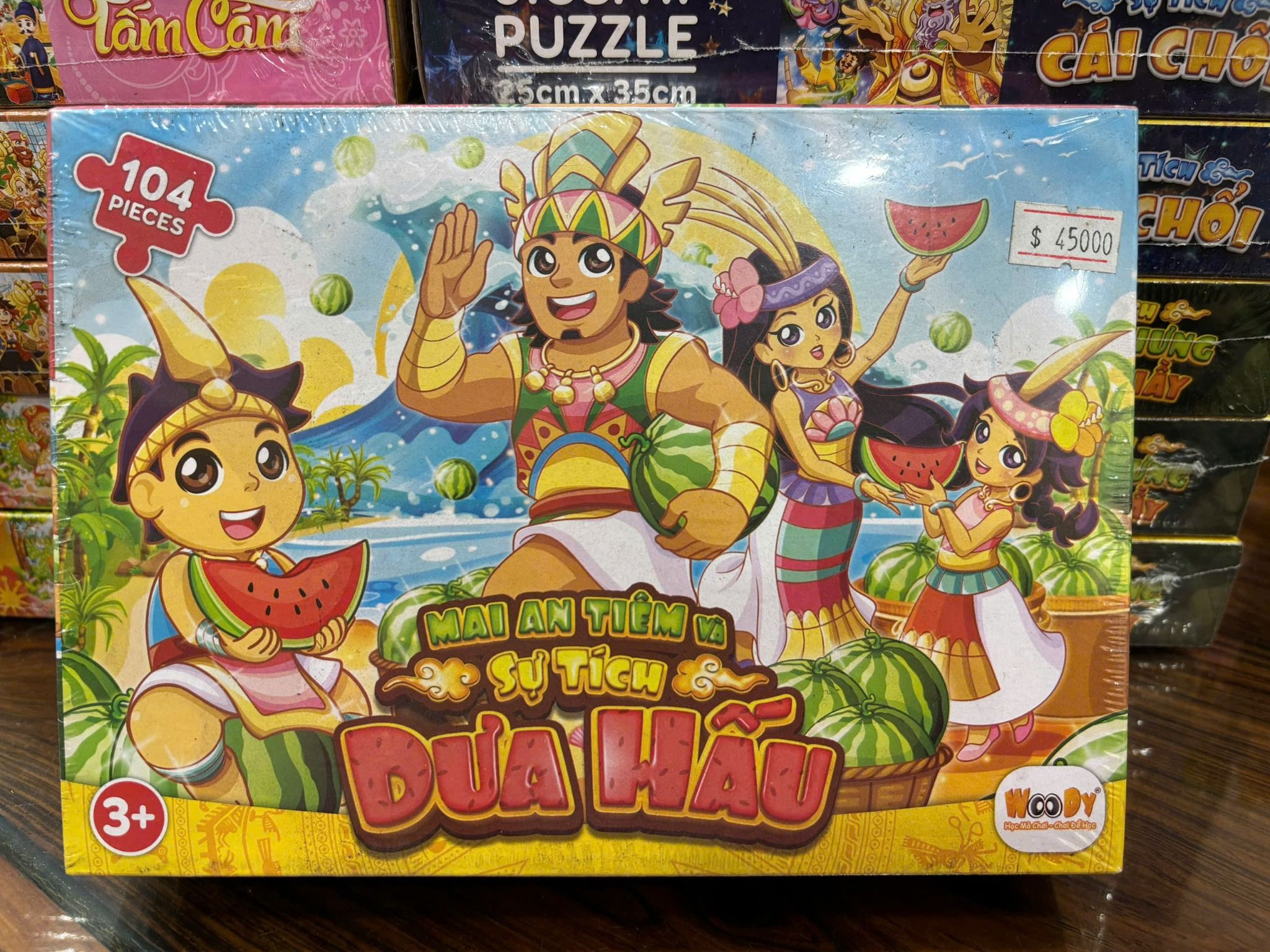 Tranh Xếp hình: Jigsaw Puzzle 104 mảnh (nhiều mẫu)