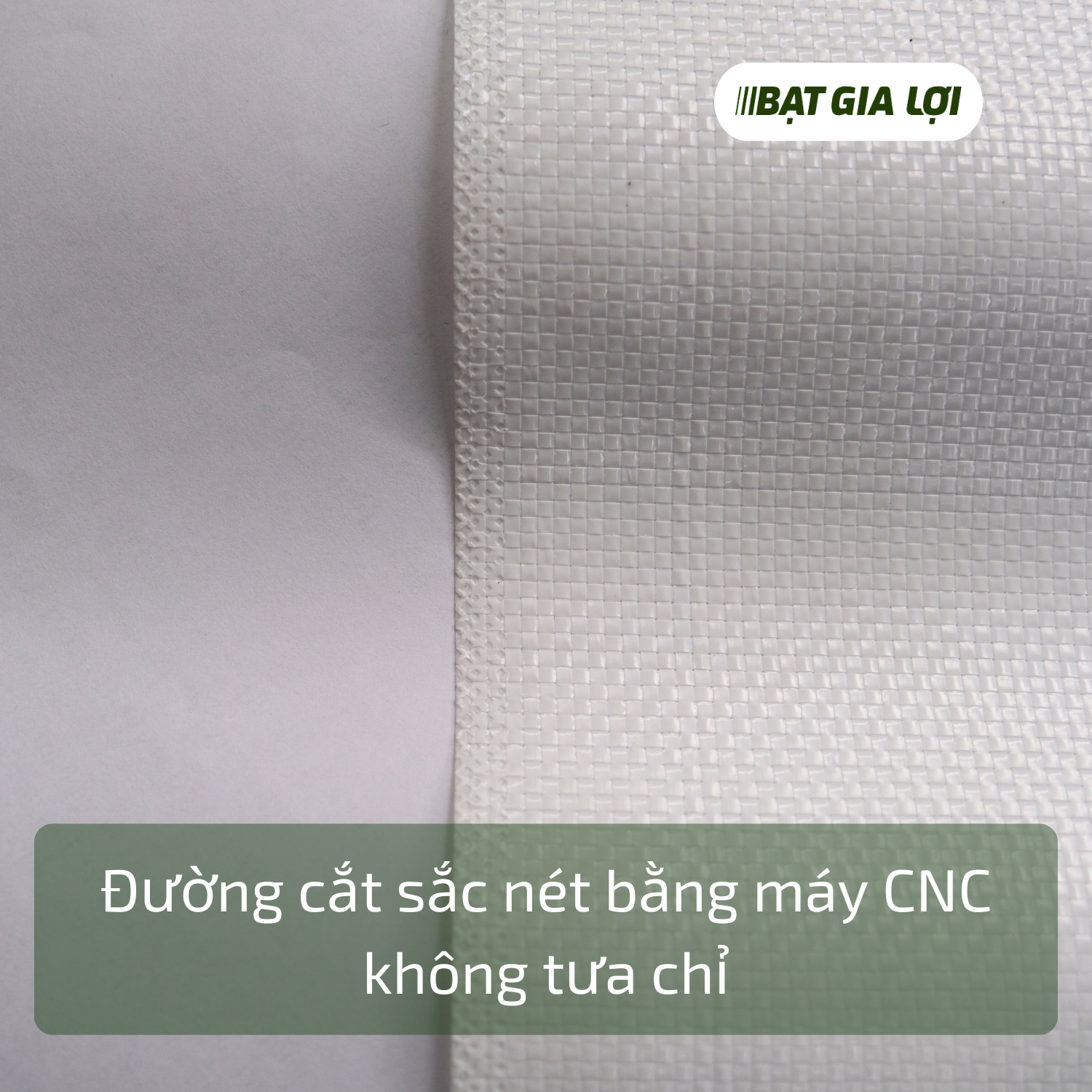 Bạt Phủ Gốc Cây Đục Lỗ 180gr/m2 Trắng - 1mx5m